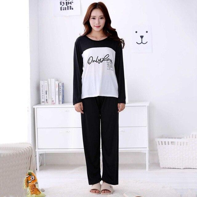 New Pajama Sets Autumn Winter Sleepwear Long Sleeve Loungewear Couple Pyjamas Nightgown Cute Pajamas Sets Homewear