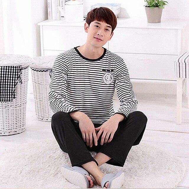 New Pajama Sets Autumn Winter Sleepwear Long Sleeve Loungewear Couple Pyjamas Nightgown Cute Pajamas Sets Homewear