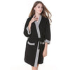 Casual Waffle Knit Cotton Male Robes Bathrobes Long-sleeved Sauna SPA Bathrobes Roupao Lovers Kimono Pajama Robes Man Nightgown