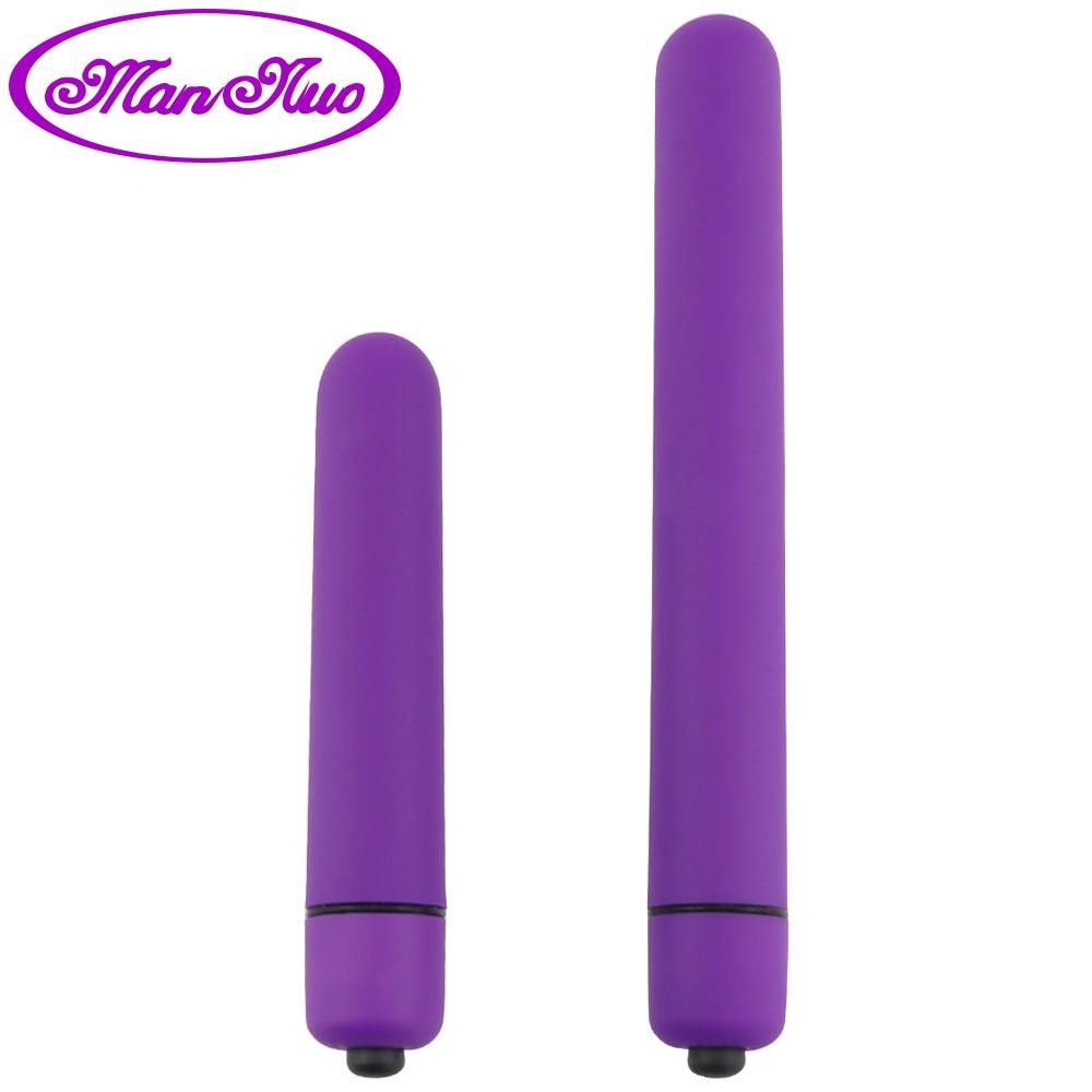 Man nuo Bullet Vibrator 10 Modes Dildo Sex Toys for Women AV Stick Adult Clitoris Stimulator G-spot Massager Portable Vibration