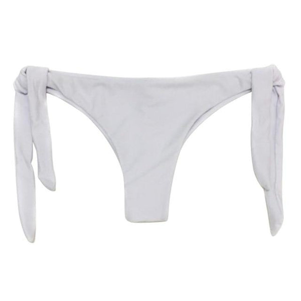 Women Sexy Solid Swim String Bikini Brazilian Cut Swimwear Bottom Adjustable Briefs Thong Swimsuit Panties Underwear