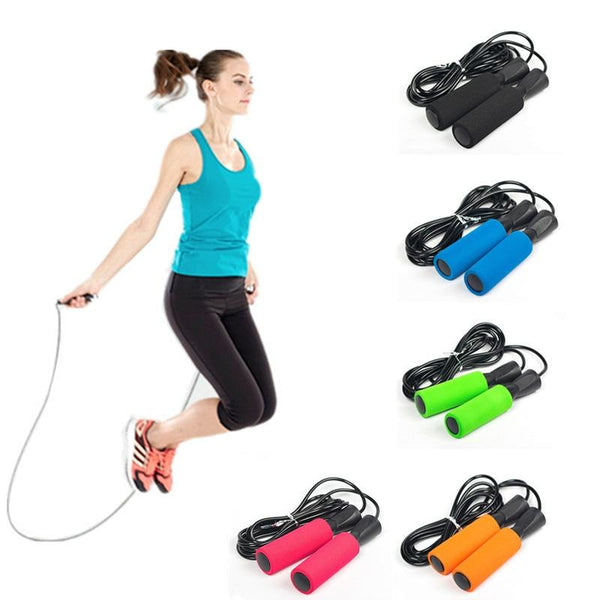 Speed Skipping Jump Rope Adjustable Sports Lose Weight Exercise Gym Crossfit Fitness Equipment