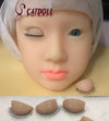 Top quality sex doll eyelids for sex doll head,lifelike removable eyelids for all dolls,sex toy for man,CD-001