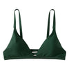 Sexy Women Bikini Solid Color  Padded Swimwear Bathing Beachwear Swimming top Glossy Backless Badpak 2019 #373