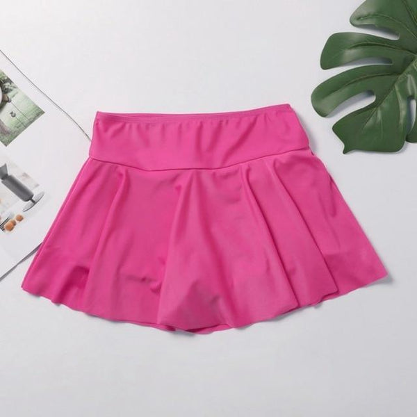 Anti-walking Breathable Women Swimwear Summer Beach Conservative Swimming Skirts Swimsuit Bottom High Waist Athletic Bikini
