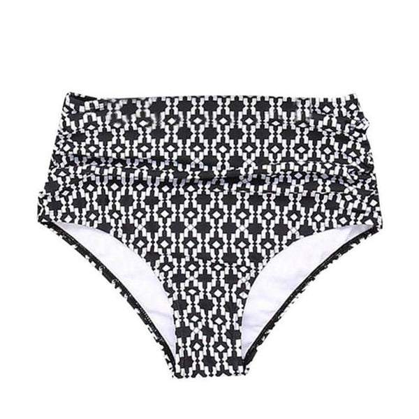 Women High Waisted Bikini Swim Pants Shorts Bottom Swimsuit Swimwear Bathing Female High Waist Bathing Suit One Piece L11#