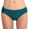 Women Sexy Beach Fashion Swim Briefs Swimwear Sports Wraps Ruched Girls Bikini Bottom Summer Standard Low Waist Swimsuit