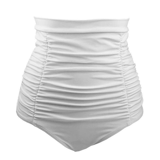 Sfit Women Bikini Shorts Two-Piece Separates Bottoms Summer Beach Swimwear Bathing Suit For Female High Waist Swim Shorts