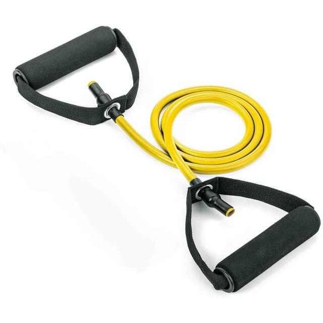 Fitness Resistance Bands Pull Rope  Exercise Tube With Door Anchor and Manual For Resistance Training Physical Therapy Home