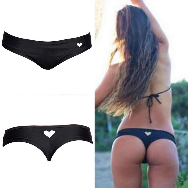 Swimwear Women Briefs Bikini Bottom Side Ties Thong Swimsuit Classic Cut Bottoms Swim Short Ladies Swimsuit