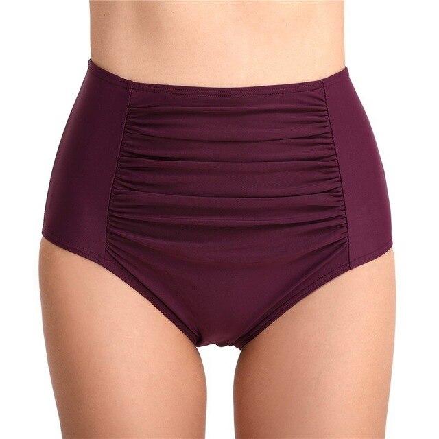 Bikini Shorts  Women Swimming Trunks Beachwear Bathing Suit Brief Female Panties Swimwear Bathing Swim Pants Ladies Bottom XXL