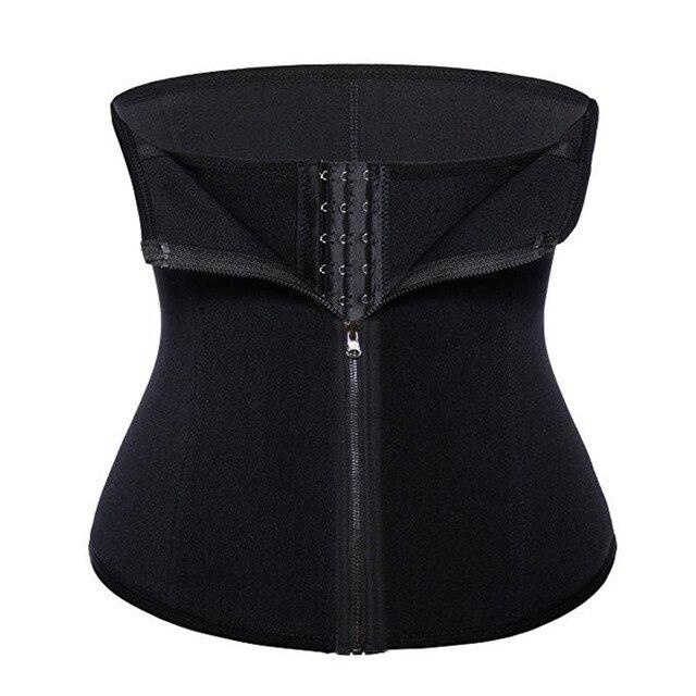 2018 NEW Hot Sale Topmelon Body Shaper Fat Burner Tummy Zip & Hooks Waist Trainer Long Torso Body Shaper