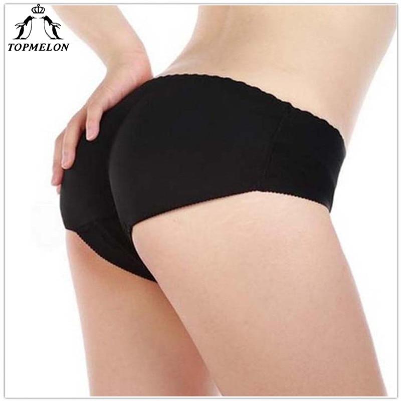 TOPMELON Butt Lifter Padded Control Panties Shaper Shapewear Women Smooth Underwear Pads Booty Enhancer Seamless Shapers