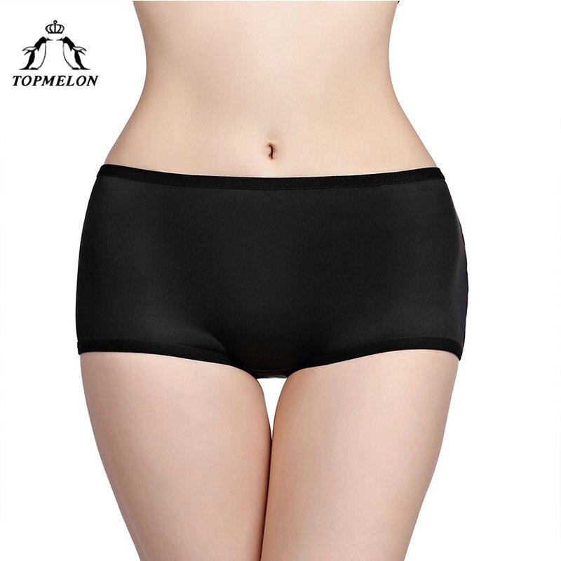 TOPMELON Padded Control Panties Butt Lifter for Women Body Shaper Plus Size S-3XL Shapewear Womens Solid Black Nude Underwear