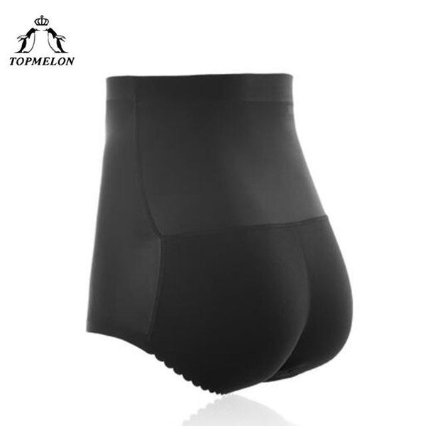 TOPMELON Shapewear Women Butt Lifter Control Pants Waist Trainer Slimming Underwear High Waist Padded Fake Ass Panties Enhancer