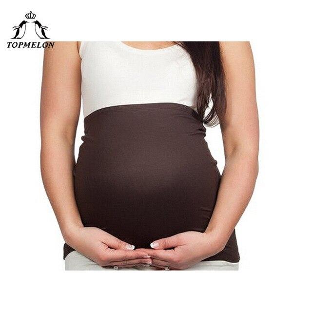 TOPMELON Waist Trainer Pregnant Belt Belly Band Back Support Belt Abdominal Binder Modeling Strap Shapewear Maternity Belt