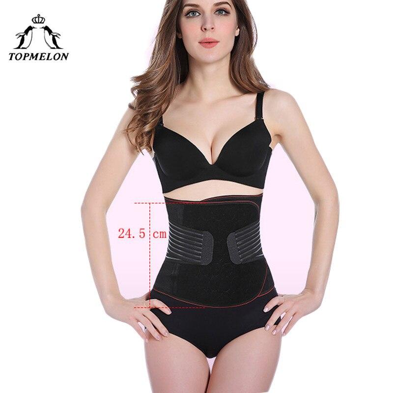 TOPMELON Waist Trainer Modeling Strap Slimming Belt Shapewear Body Shaper Belly Slimming Sheath Steel Boned Underbust Corset