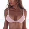 2019 New Sexy Womens Bikini Swimsuit Bathing Suit Swimwear Beachwear Tops Push Up Padded Bras Sexy Beachwear Swimming Suits