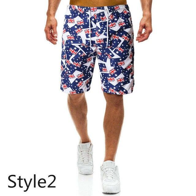 Men's Swimming Board Shorts Swim Shorts Trunks Swimwear Beach Summer Casual  Print Beachwear