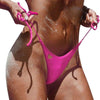 2019 Triangle Bathing Suit Women Swimwear Brazilian Cheeky Bikini Bottom Side Tie Thong Bathing Swimsuit #0204