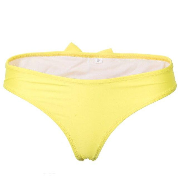 New Women's Sexy Brazilian Bowknot Bikini Swimwear Beach Bathing Suit Bottom S-XL