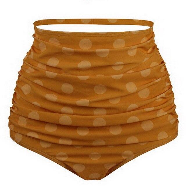 Halter Bikini With Elasticated Back Push Up Bikini Top Padded Underwire Bikini Swimwear Women Bandage Swimsuit Bikini Plus Size