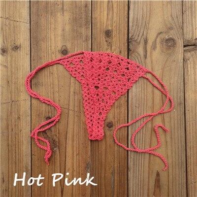 13 colors crochet thong string Sexy Mini bikini Secret Romance Women micro swimwear pants