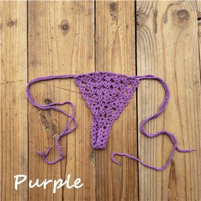 13 colors crochet thong string Sexy Mini bikini Secret Romance Women micro swimwear pants