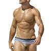 Swimwear Briefs shorts Men Swimming Trunks Pants Slim Gay Breathable Underwear Floral Print Beach Summer Swimsuit Bikini Sexy