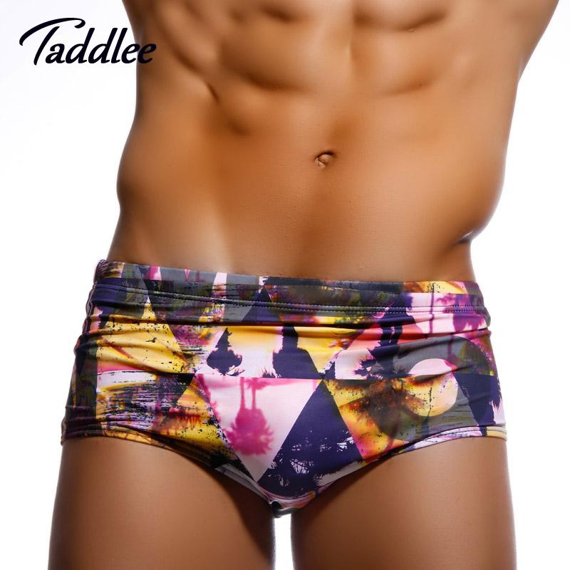 Taddlee Brand Man Mens Swimming Briefs Swim Bikini Swimwear Men Swimsuits Swim Boxers Trunks Surf Board Shorts Gay Europe Size