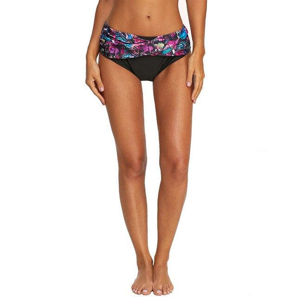 Brazilian  Women High Waisted Bikini Swim Pants Shorts Bottom Swimsuit Swimwear Bathing Beach Bikini broek 2019