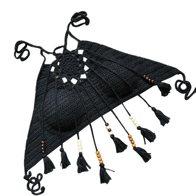 Women Summer Swimwear Sexy Kintted Hollow Out Fashion Bikini Casual Solid Swimwear