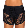 2019 Women Swimming Shorts Pants Beach Swimwear Ladies Hollow Out Swimsuit Shorts swim suit bathing suit women mayo