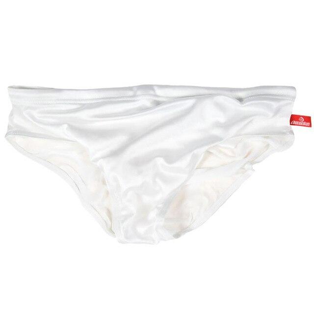 Men Swimwear Low Waist Sexy Pouch Man Swimming Briefs Board Shorts Swimsuit Man Triangular Surf Swim Trunks white, black, blue