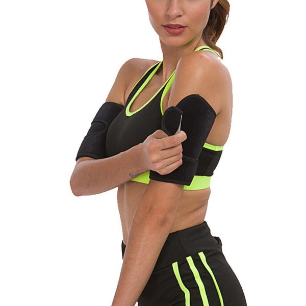 2Pcs Omen Men Armbands Body Shapers Sauna Sweat Band Arm Warmers Slimmer Sleeve Trimmers Wraps Lose Fat Arm Shaper Weight Loss