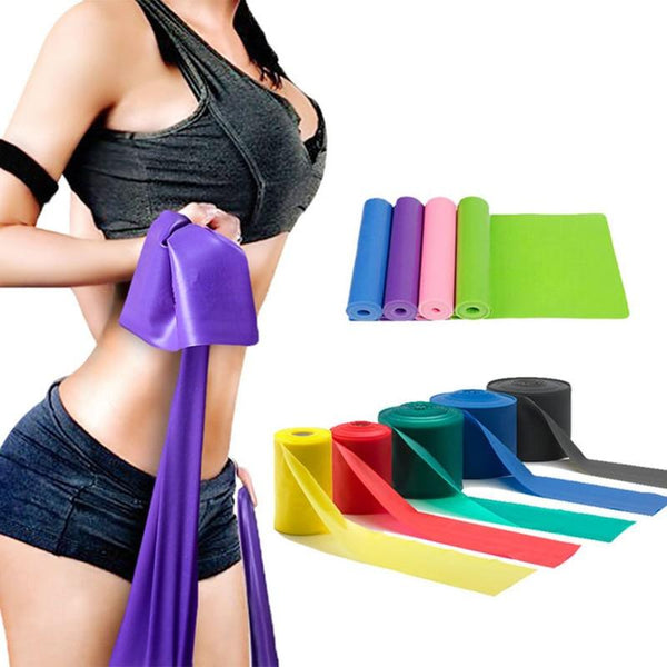 150cm Athletic Resistance Bands Rubber Bands Workout Fitness Elastic Sport Yoga Rubber Band Loops For Gym Training Trx Fitness