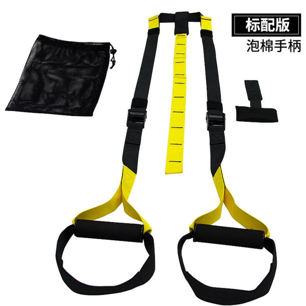 Fitness Resistance Bands Fitness Hanging Belt Training Gym Workout Suspension Exercise Trx Pull Rope Stretching Elastic Straps