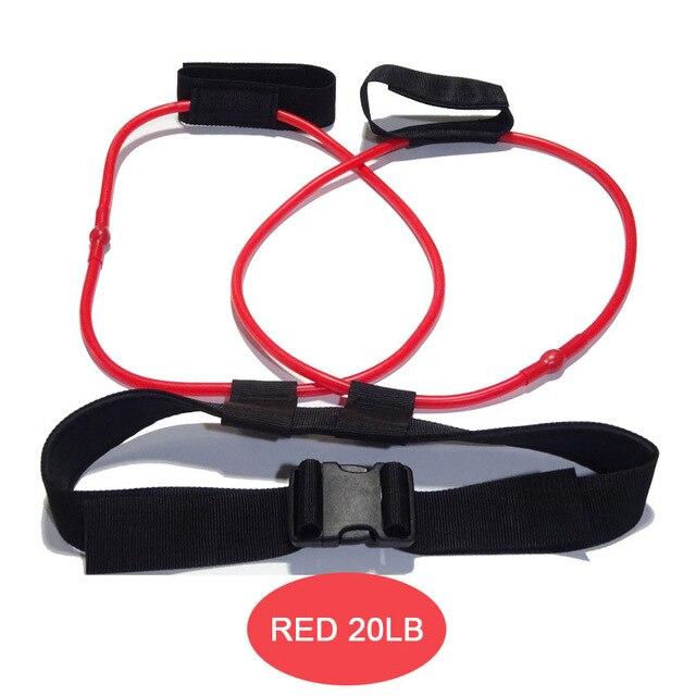 Fitness Women Booty Butt Band Resistance Bands Adjustable Waist Belt Pedal Exerciser for Glutes Muscle Workout Free Bag Hot Sale