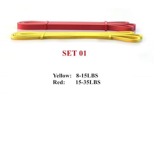 9 Levels Fitness Resistance Bands Pull Up Band Heavy Duty Assist Bands for Assistance Exercise/ Mobility/Stretch/Power lifting