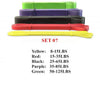 9 Levels Fitness Resistance Bands Pull Up Band Heavy Duty Assist Bands for Assistance Exercise/ Mobility/Stretch/Power lifting