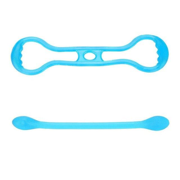 2Pcs Silicone Yoga Pull Rope Resistance Bands Muscle Chest Expander Set Fitness Bodybuilding Workout Pulling Exerciser Pull Rope