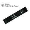 Resistance Rubber Band Indoor Outdoor Fitness Equipment Yoga Pilates Gym Training Workout Elastic Bands 5 Level 10-50Lbs for Men