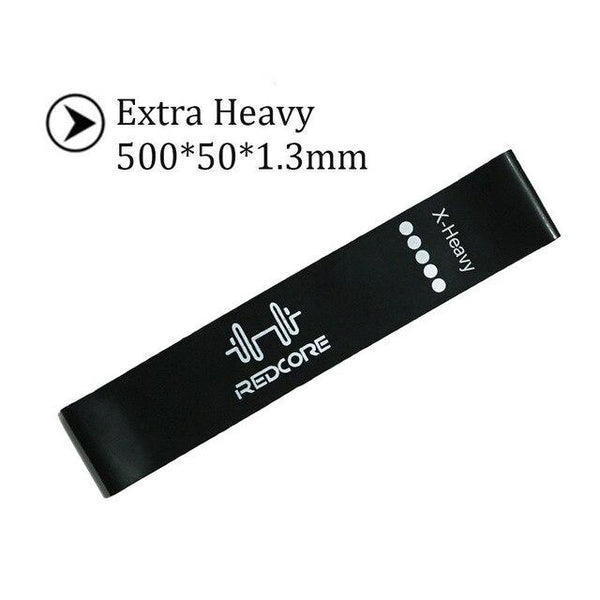 Resistance Rubber Band Indoor Outdoor Fitness Equipment Yoga Pilates Gym Training Workout Elastic Bands 5 Level 10-50Lbs for Men