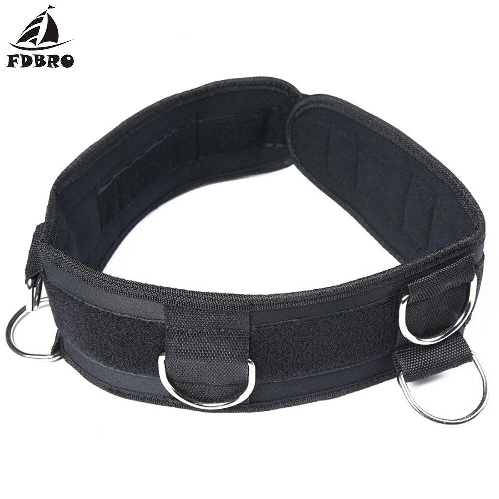 FDBRO 2019 New Running Training Resistance Band Waist Tyre Weight-Bearing Gym Equipment Suit Belt Power Strength Dragging Rope