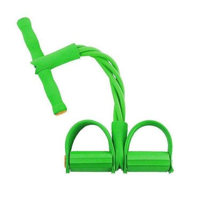 34 pcs Fitness Gum 4 Tube Resistance Bands Latex Pedal