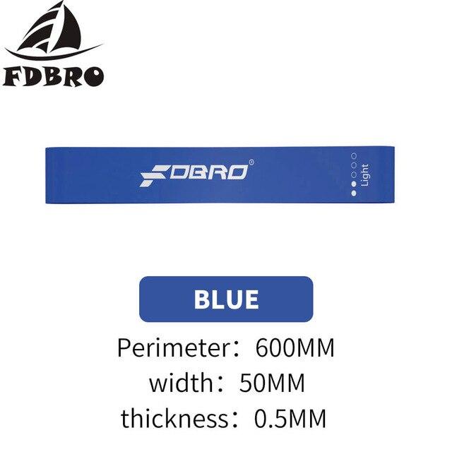 FDBRO Resistance Bands Rubber Bands Loop Yoga Pilates Sport Gym Strength Training Workout Latex Elastic Bands Fitness Equipment