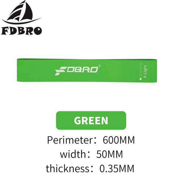 FDBRO Resistance Bands Rubber Bands Loop Yoga Pilates Sport Gym Strength Training Workout Latex Elastic Bands Fitness Equipment