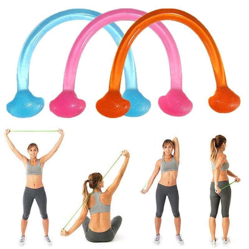 Silicone Yoga Drawstring Chest Expander Silicone resistance bands Fitness Elastic Stretch Body construction Strength Pilates Fi