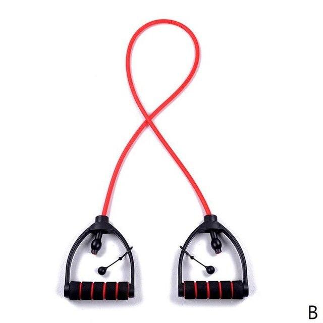 Yoga Pull Rope Elastic Resistance Bands Fitness Workout Exercise Tubes Practical Training Rubber Tensile Expander