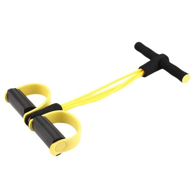 Yoga Pull Rope 4 Elastic Resistance Bands Fitness Resistance Exercise Equipment Expander Banda Elastica Yoga Training Rubber